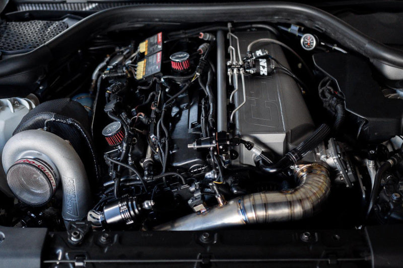 CSF Gen 2 B58 Race X Charge-Air-Cooler Manifold - Thermal Black Finish CSF Gen 2 B58 Race X Charge-Air-Cooler Manifold - Thermal Black Finish