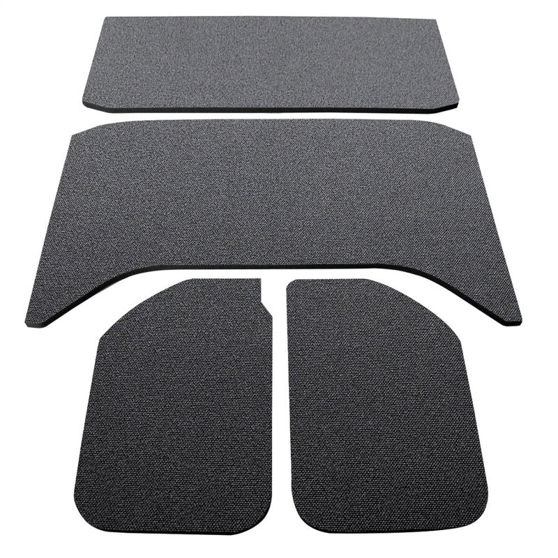 DEI 11-18 Jeep Wrangler JK 4-Door Boom Mat Headliner - 4 Piece - Black DEI 11-18 Jeep Wrangler JK 4-Door Boom Mat Headliner - 4 Piece - Black