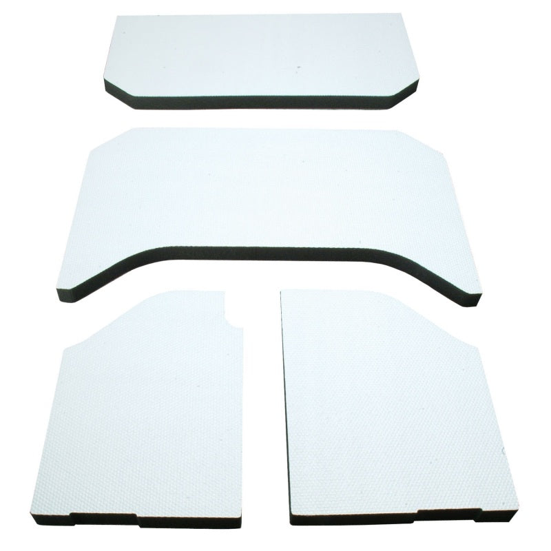 DEI 11-18 Jeep Wrangler JK 4-Door Boom Mat Headliner - 4 Piece - White DEI 11-18 Jeep Wrangler JK 4-Door Boom Mat Headliner - 4 Piece - White