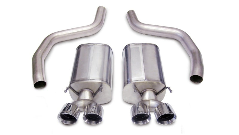 Corsa 2006-2013 Chevrolet Corvette C6 Z06 7.0L V8 Polished Sport Axle-Back Exhaust Corsa 2006-2013 Chevrolet Corvette C6 Z06 7.0L V8 Polished Sport Axle-Back Exhaust