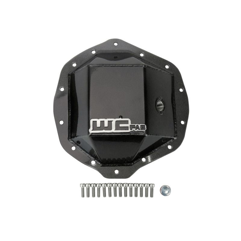 Wehrli 01-19 Chevrolet Duramax/03-19 Dodge Cummins 11.5in AAM Rear Diff. Cover - Candy Red Wehrli 01-19 Chevrolet Duramax/03-19 Dodge Cummins 11.5in AAM Rear Diff. Cover - Candy Red
