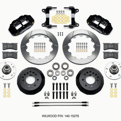 Wilwood Narrow Superlite 6R Front Hub Kit 12.88in 82-92 Camaro//Firebird