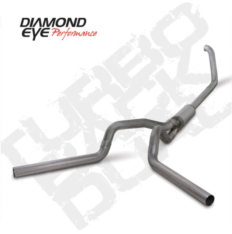 Diamond Eye KIT 4in TB DUAL SS: 00-03 FORD 7.3L F250/F350 Diamond Eye KIT 4in TB DUAL SS: 00-03 FORD 7.3L F250/F350