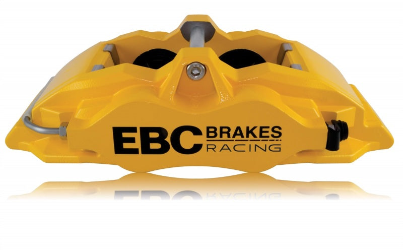 EBC Racing 05-11 Ford Focus ST (Mk2) Front Right Apollo-4 Yellow Caliper EBC Racing 05-11 Ford Focus ST (Mk2) Front Right Apollo-4 Yellow Caliper