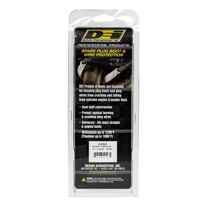 DEI Protect-A-Boot XL - 8in - 2-pack - Silver DEI Protect-A-Boot XL - 8in - 2-pack - Silver