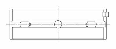 ACL Nissan VQ35DE 3.5L-V6 Standard Size High Performance w/ Extra Oil Clearance Main Bearing Set