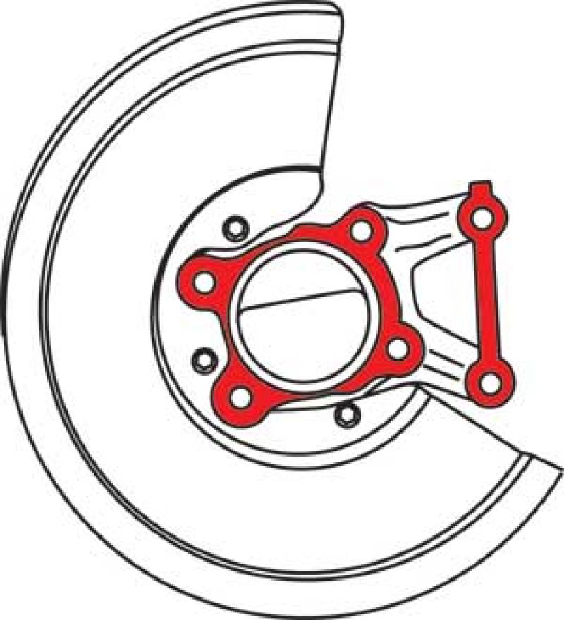 SPC Performance 1.0 deg. Ford Camber Shim SPC Performance 1.0 deg. Ford Camber Shim
