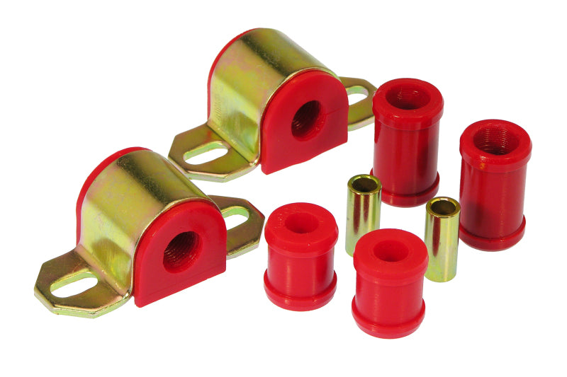Prothane 67-81 Chevy Camaro/Firebird Rear Sway Bar Bushings - 3/4in 2-Bolt - Red Prothane 67-81 Chevy Camaro/Firebird Rear Sway Bar Bushings - 3/4in 2-Bolt - Red