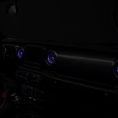 Raxiom 18-23 Jeep Wrangler JL LED Ambient Vent Lighting Kit