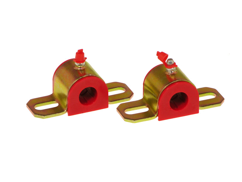 Prothane Universal Greasable Sway Bar Bushings - 11/16in - Type A Bracket - Red Prothane Universal Greasable Sway Bar Bushings - 11/16in - Type A Bracket - Red