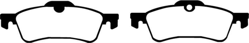 EBC 02-03 Mini Hardtop 1.6 Greenstuff Rear Brake Pads EBC 02-03 Mini Hardtop 1.6 Greenstuff Rear Brake Pads