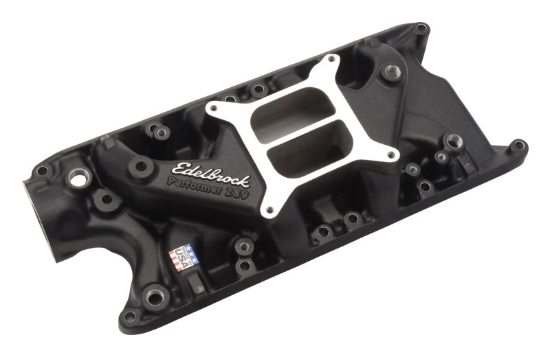 Edelbrock Performer 289 w/ O EGR Black Edelbrock Performer 289 w/ O EGR Black