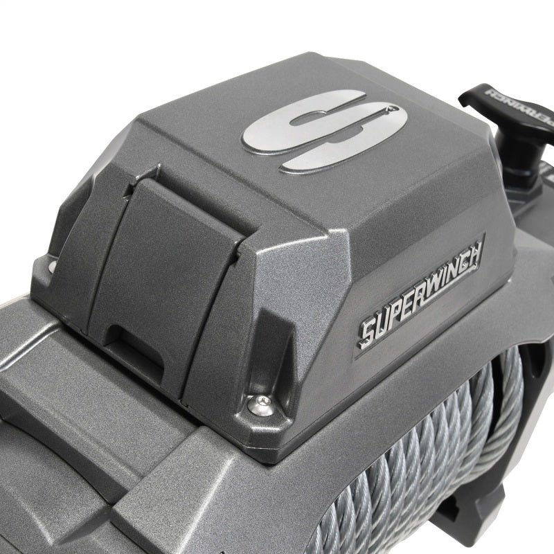 Superwinch 12000 LBS 12V DC 3/8in x 85ft Wire Rope SX 12000 Winch - Graphite Superwinch 12000 LBS 12V DC 3/8in x 85ft Wire Rope SX 12000 Winch - Graphite