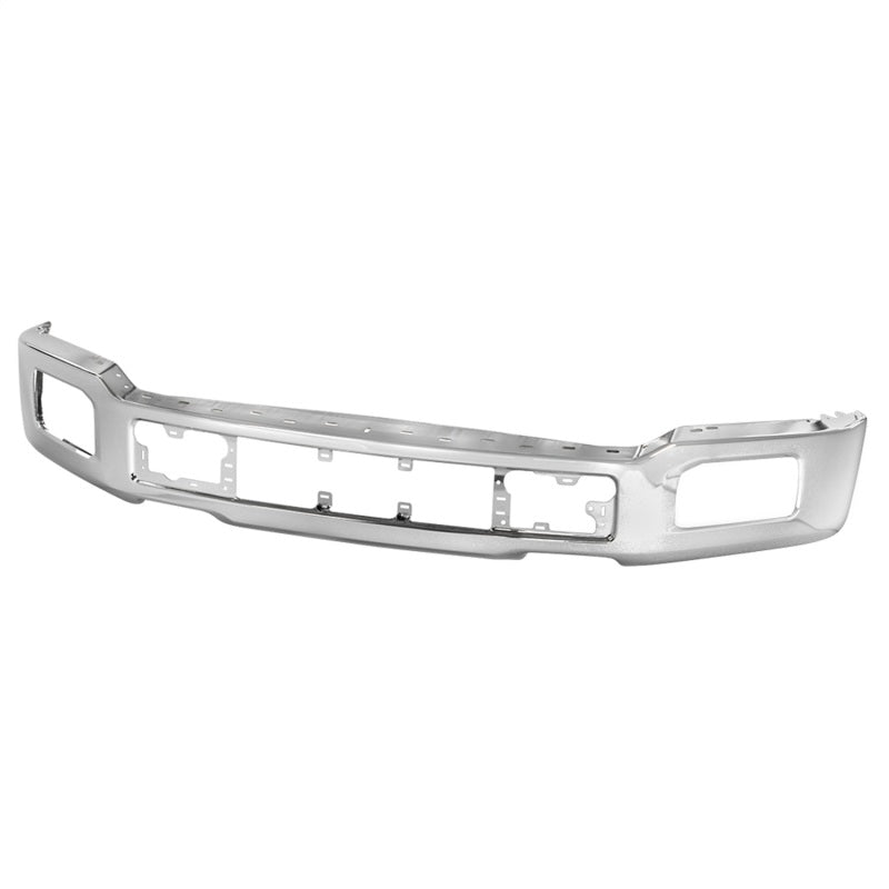 Spyder 18-20 Ford F150 XLT/Lariat w/ Fog Lights Hole Front Bumper - Chrome (FB-FF15018X-FOG-C) Spyder 18-20 Ford F150 XLT/Lariat w/ Fog Lights Hole Front Bumper - Chrome (FB-FF15018X-FOG-C)