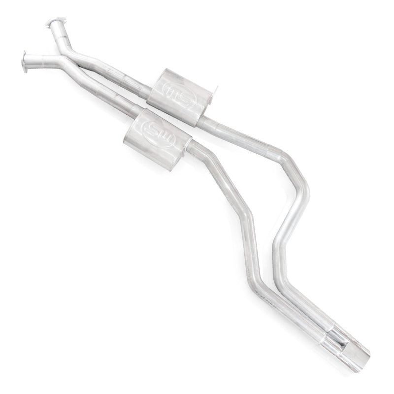 Stainless Works 2004 GTO 3in Catback Chambered Mufflers X-Pipe Slash Cut Tips Stainless Works 2004 GTO 3in Catback Chambered Mufflers X-Pipe Slash Cut Tips