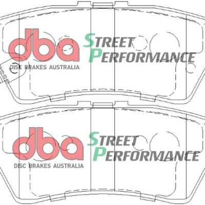 DBA 04-12 Nissan Pathfinder 4.0L SP Performance Rear Brake Pads