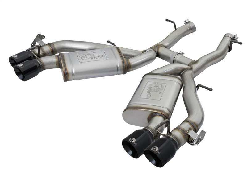 aFe MACHForce XP 3in 304 SS Axle-Back Exhaust Dual Exhaust (NPP) w/ Black Tips 16-17 Camaro SS V8 aFe MACHForce XP 3in 304 SS Axle-Back Exhaust Dual Exhaust (NPP) w/ Black Tips 16-17 Camaro SS V8