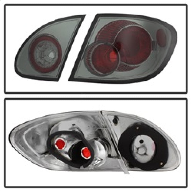 Spyder Toyota Corolla 03-08 Euro Style Tail Lights Smoke ALT-YD-TC03-SM Spyder Toyota Corolla 03-08 Euro Style Tail Lights Smoke ALT-YD-TC03-SM
