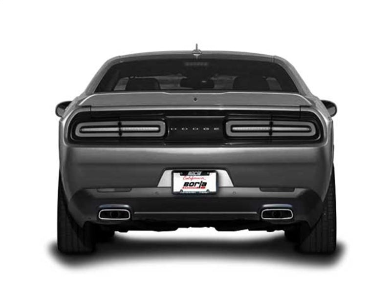 Borla 15-16 Dodge Challenger R/T 5.7L Dual Rectangle Angle Cut Dual Split Rear Exit S-Type Exhaust Borla 15-16 Dodge Challenger R/T 5.7L Dual Rectangle Angle Cut Dual Split Rear Exit S-Type Exhaust