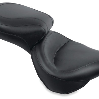 Mustang 00-15 Harley Softail Standard Rear Tire Wide Touring 1PC Seat - Black