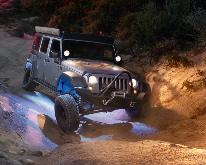 KC HiLiTES C-Series RGB LED Rock Light Kit (Incl. Wiring) - Set of 6 KC HiLiTES C-Series RGB LED Rock Light Kit (Incl. Wiring) - Set of 6