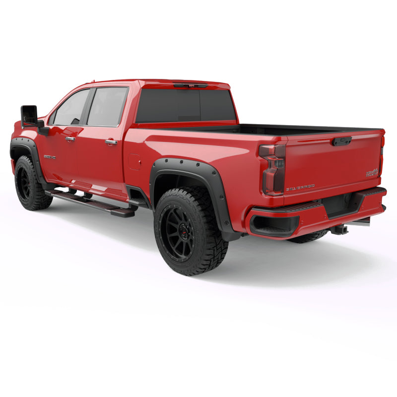 EGR 20-23 Chevrolet Silverado 2500Hd Traditional BoltOn Look Fender Flares w/Black-Out Bolt Kit Set EGR 20-23 Chevrolet Silverado 2500Hd Traditional BoltOn Look Fender Flares w/Black-Out Bolt Kit Set