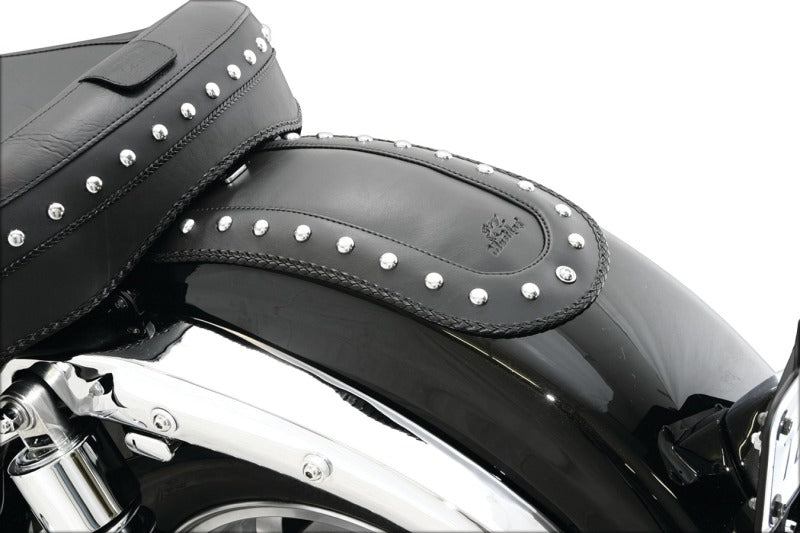 Mustang Kawasaki VN1600 Vulcan Fender Bib w/Studs - Black Mustang Kawasaki VN1600 Vulcan Fender Bib w/Studs - Black