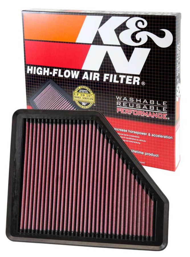 K&N Hyundai Genesis Coupe 2.0T/3.8 Drop In Air Filter K&N Hyundai Genesis Coupe 2.0T/3.8 Drop In Air Filter