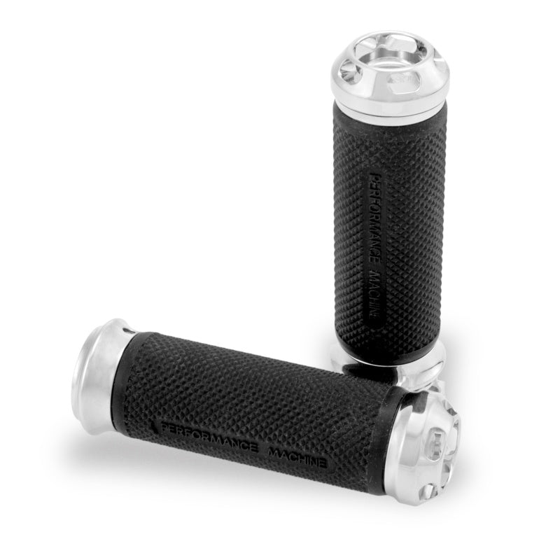 Performance Machine Handle Grip Set - Apex TBW - Chrome Performance Machine Handle Grip Set - Apex TBW - Chrome