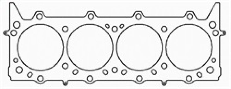 Cometic AMC 401 for Aftermarket Heads 4.380in Bore .040in MLS Head Gasket Cometic AMC 401 for Aftermarket Heads 4.380in Bore .040in MLS Head Gasket