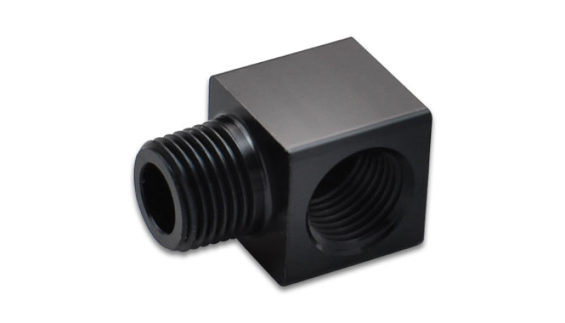 Vibrant 1/8in NPT Female x 1/8in NPT Male 90 Deg Adapter Fitting Vibrant 1/8in NPT Female x 1/8in NPT Male 90 Deg Adapter Fitting
