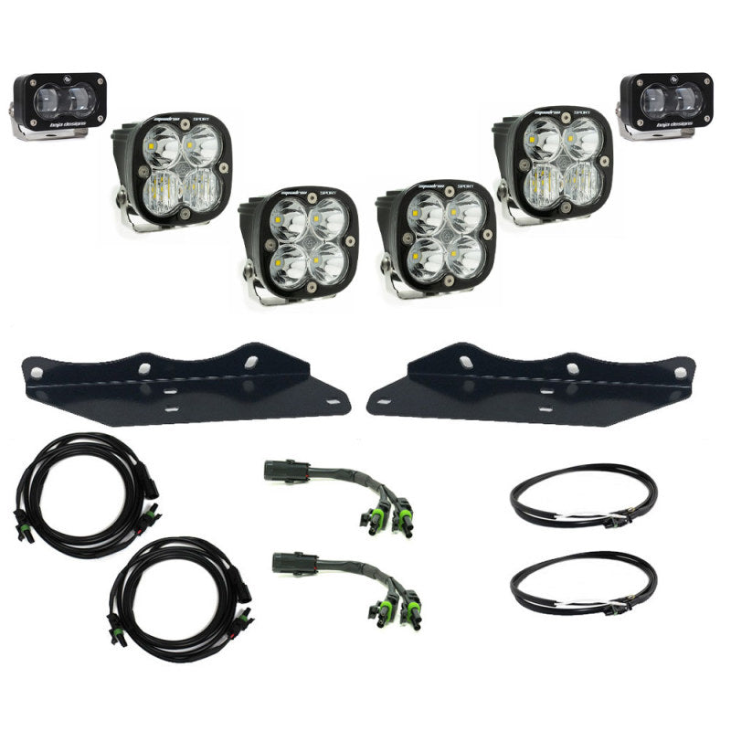Baja Designs 17-20 Ford F-150 Raptor S2 SAE Sportsmen Fog Pocket Kit - Clear Baja Designs 17-20 Ford F-150 Raptor S2 SAE Sportsmen Fog Pocket Kit - Clear