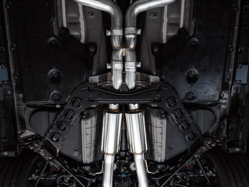 AWE 2023 Nissan Z RZ34 RWD Touring Edition Catback Exhaust System w/ Diamond Black Tips AWE 2023 Nissan Z RZ34 RWD Touring Edition Catback Exhaust System w/ Diamond Black Tips