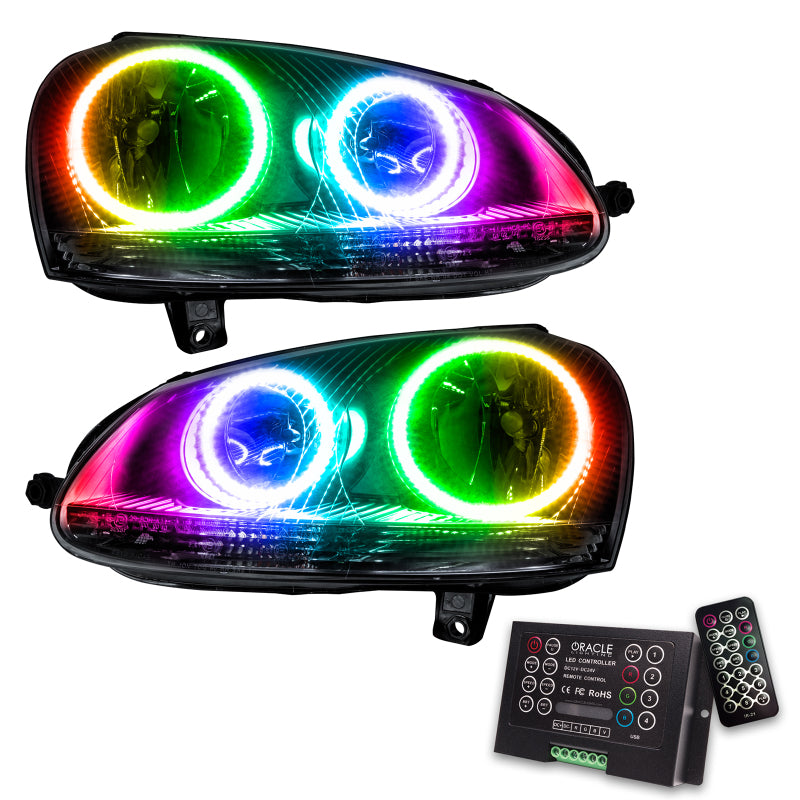 Oracle 06-10 Volkswagen Jetta SMD HL - Chrome - ColorSHIFT w/ 2.0 Controller Oracle 06-10 Volkswagen Jetta SMD HL - Chrome - ColorSHIFT w/ 2.0 Controller