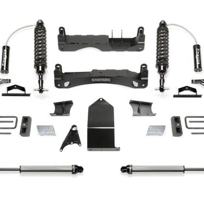 Fabtech 14-18 GM C/K1500 P/U w/oE Forg Stl UCA 4in Perf Sys w/Dl 2.5 & 2.25