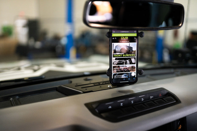 DV8 Offroad 21-23 Ford Bronco Digital Device Dash Mount DV8 Offroad 21-23 Ford Bronco Digital Device Dash Mount