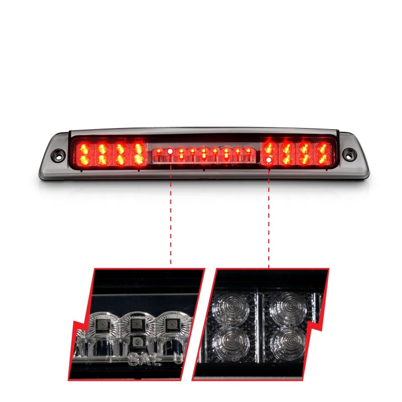 ANZO 1994-2001 Dodge Ram 1500 LED 3rd Brake Light Smoke ANZO 1994-2001 Dodge Ram 1500 LED 3rd Brake Light Smoke