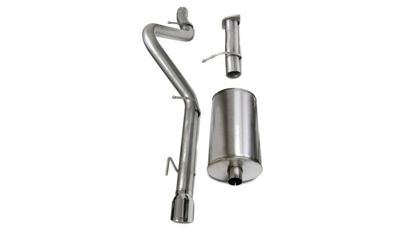 Corsa 2006-2008 Chevrolet Trailblazer SS 6.0L V8 Polished Sport Cat-Back Exhaust Corsa 2006-2008 Chevrolet Trailblazer SS 6.0L V8 Polished Sport Cat-Back Exhaust