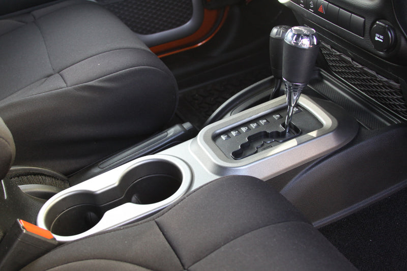 Rugged Ridge 11-18 Jeep Wrangler JK w/ Automatic Transmission Charcoal Center Cup Console Rugged Ridge 11-18 Jeep Wrangler JK w/ Automatic Transmission Charcoal Center Cup Console