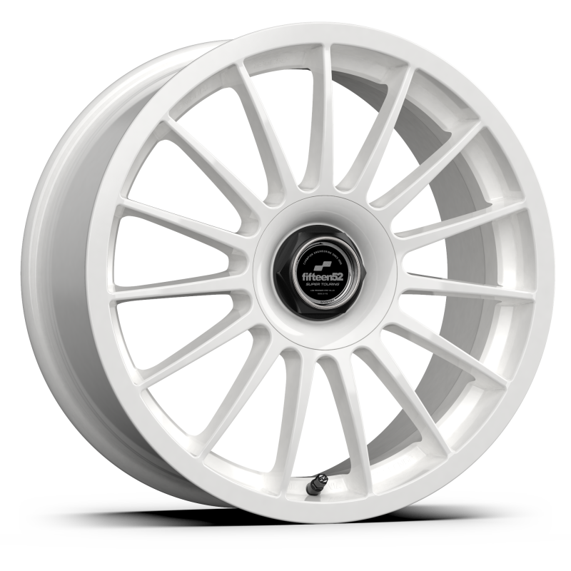 fifteen52 Podium 19x8.5 5x108/5x112 45mm ET 73.1mm Center Bore Rally White Wheel fifteen52 Podium 19x8.5 5x108/5x112 45mm ET 73.1mm Center Bore Rally White Wheel