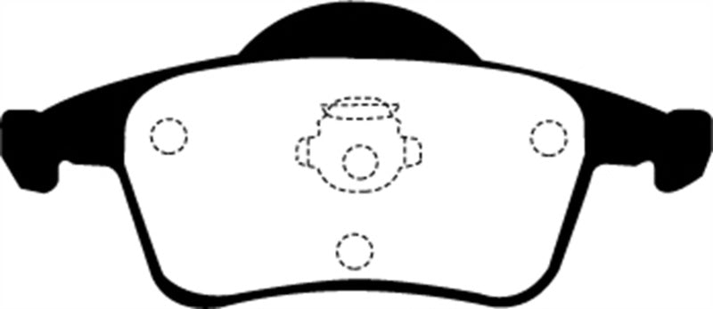 EBC 01-05 Volvo S60 2.3 Turbo T5 Redstuff Rear Brake Pads EBC 01-05 Volvo S60 2.3 Turbo T5 Redstuff Rear Brake Pads