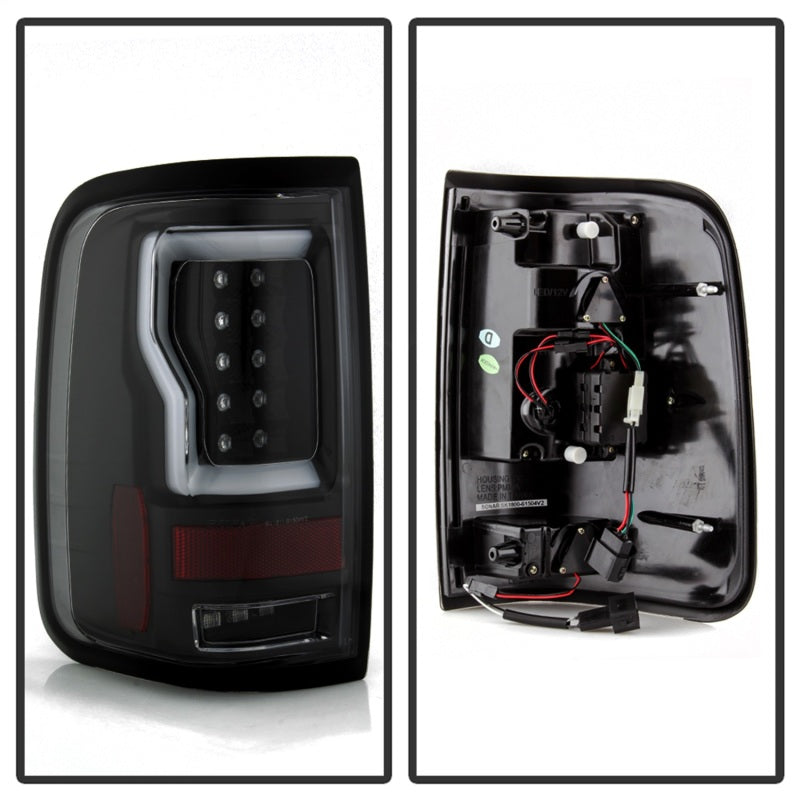 Spyder 04-08 Ford F-150 Projector Tail Lights - Light Bar DRL LED - Black ALT-YD-FF15004V2-LBLED-BK Spyder 04-08 Ford F-150 Projector Tail Lights - Light Bar DRL LED - Black ALT-YD-FF15004V2-LBLED-BK