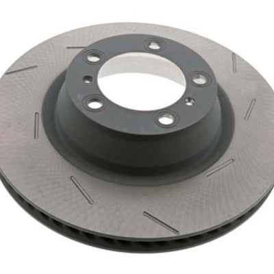 SHW 13-16 Porsche Panamera GTS 4.8L w/o Ceramics Right Rear Slotted Monobloc Brake Rotor(298615602B)