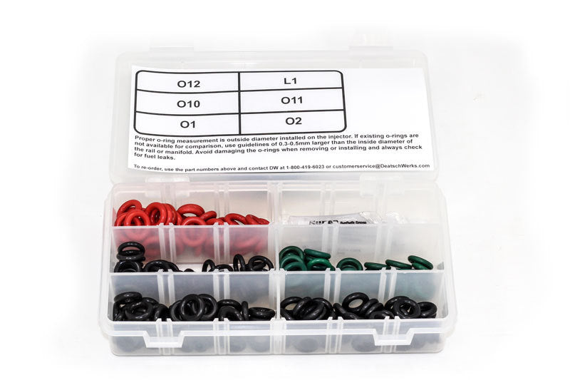 Deatschwerks Modern Muscle Injector O-Ring Kit (205 Pieces) Deatschwerks Modern Muscle Injector O-Ring Kit (205 Pieces)