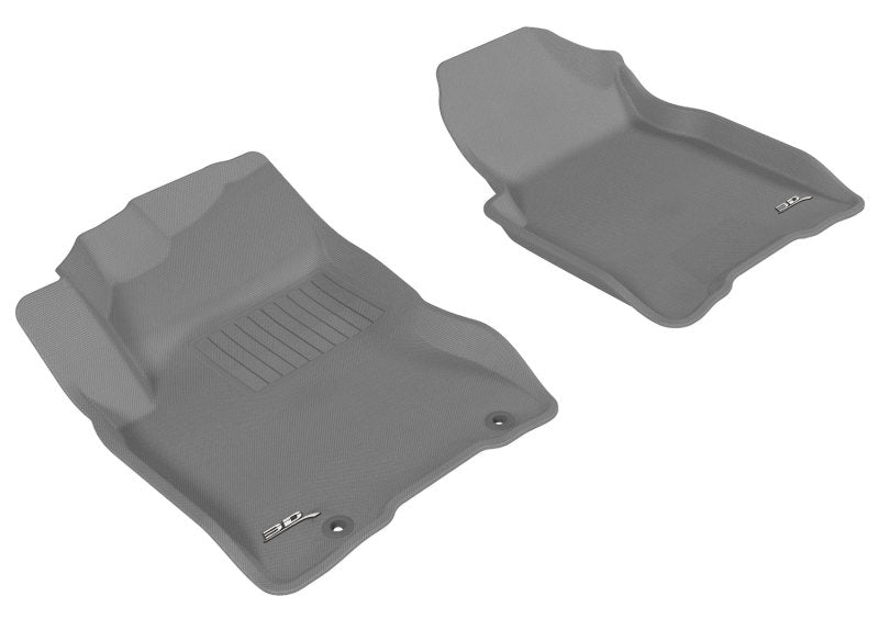 3D MAXpider 2008-2013 Nissan Rogue Kagu 1st Row Floormat - Gray 3D MAXpider 2008-2013 Nissan Rogue Kagu 1st Row Floormat - Gray