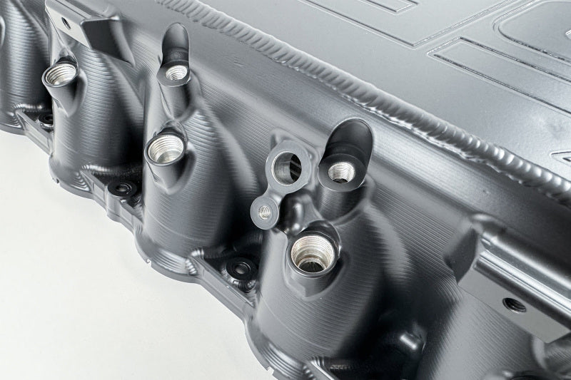 CSF Gen 2 B58 Race X Charge-Air-Cooler Manifold - Thermal Black Finish CSF Gen 2 B58 Race X Charge-Air-Cooler Manifold - Thermal Black Finish