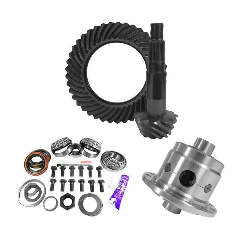 Yukon 11.25in Dana 80 4.88 Rear Ring & Pinion Install Kit 35 Spline Positraction 4.375in BRG Yukon 11.25in Dana 80 4.88 Rear Ring & Pinion Install Kit 35 Spline Positraction 4.375in BRG