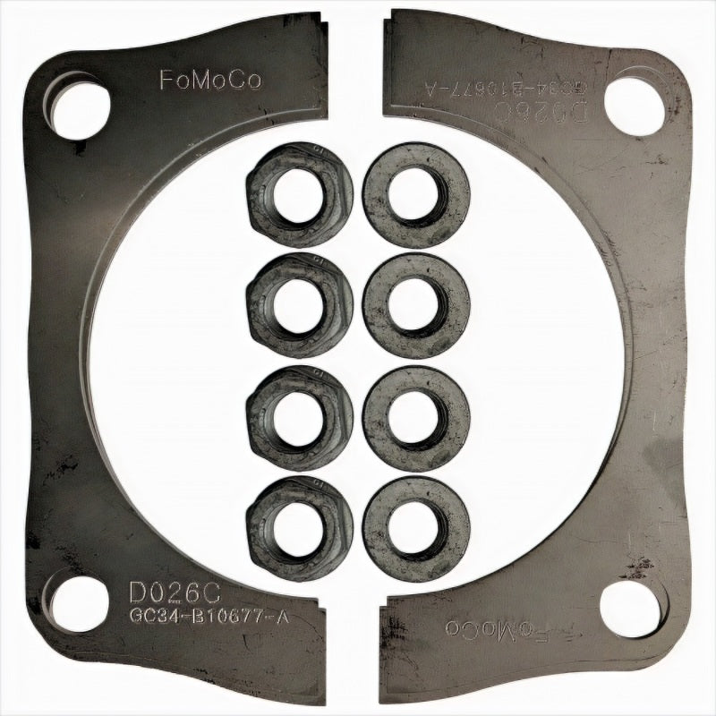 Ford Racing 05-16 Super Duty 4x4 Front Axle Knuckle Seal Shield Ford Racing 05-16 Super Duty 4x4 Front Axle Knuckle Seal Shield