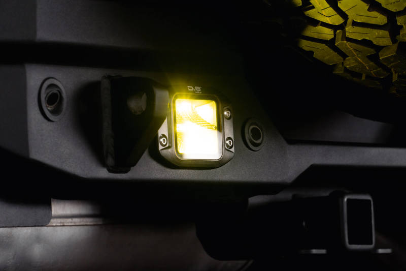 DV8 3-Inch Elite Series LED Amber Flush Mount Pod Light DV8 3-Inch Elite Series LED Amber Flush Mount Pod Light