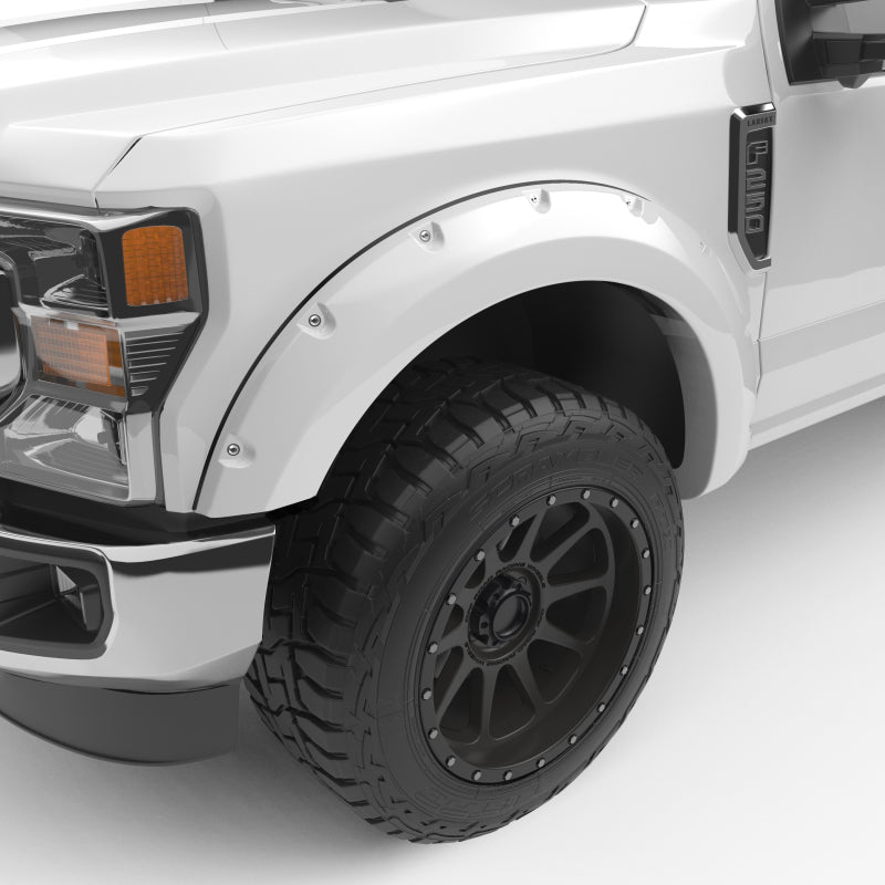 EGR 2017 Ford Super Duty Bolt-On Look Color Match Fender Flares - Set - Oxford White EGR 2017 Ford Super Duty Bolt-On Look Color Match Fender Flares - Set - Oxford White